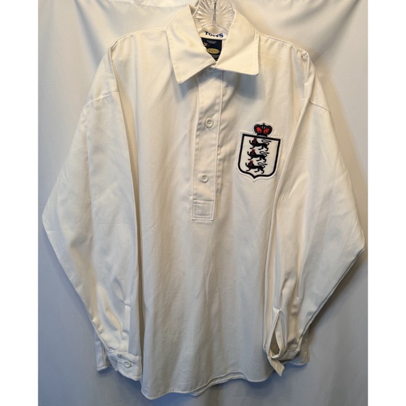 Toffs Other - Toffs England 1930-50s Retro Football Shirt Large Heavyweight Cotton Three Lions